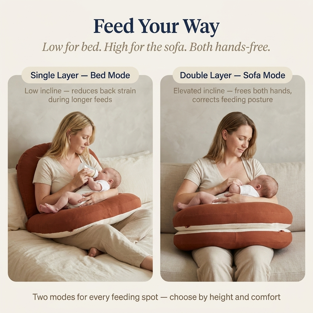 Little Manta Multifunctional Baby Nursing Pillow