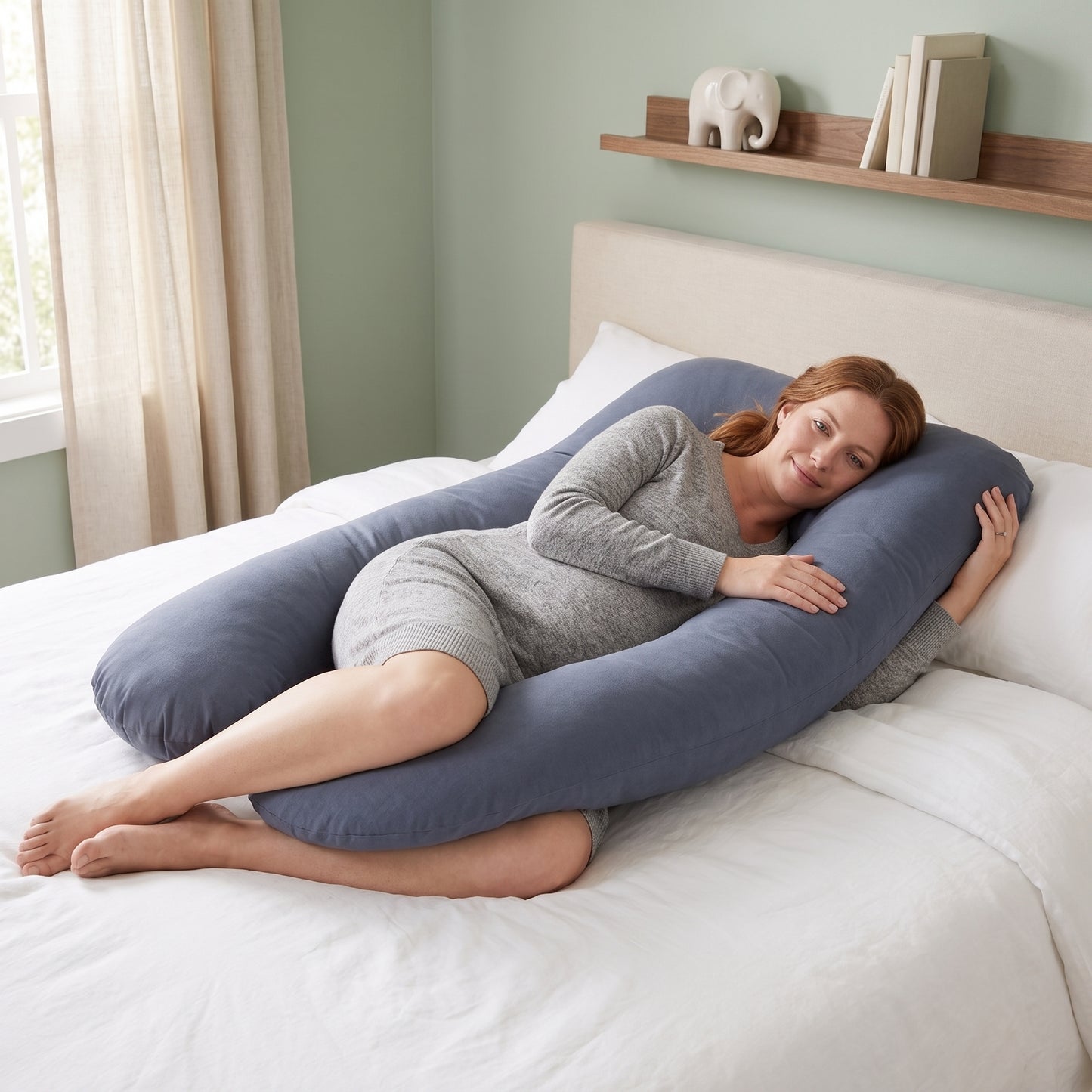 Manta Mom Full Body Pregnancy Pillow