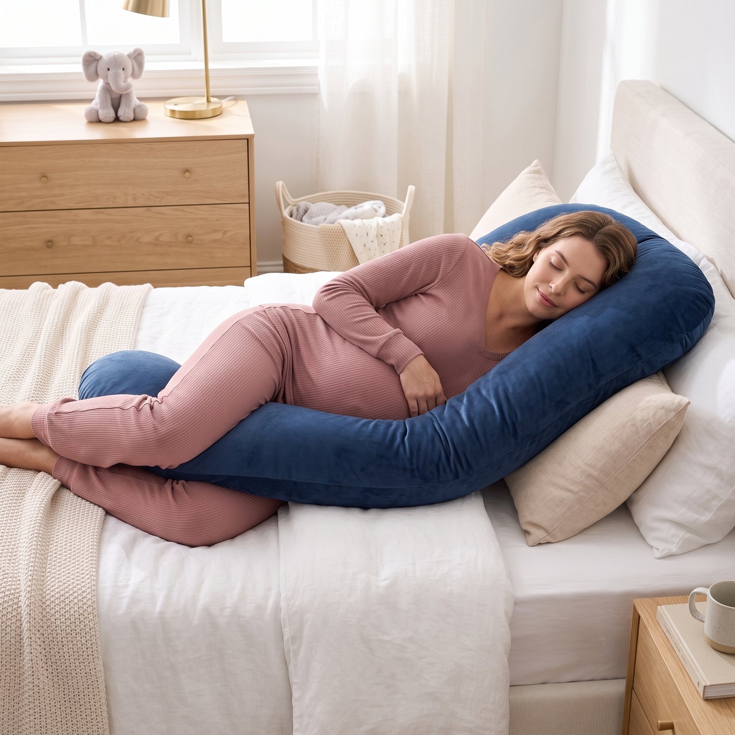 Manta Mom Full Body Pregnancy Pillow
