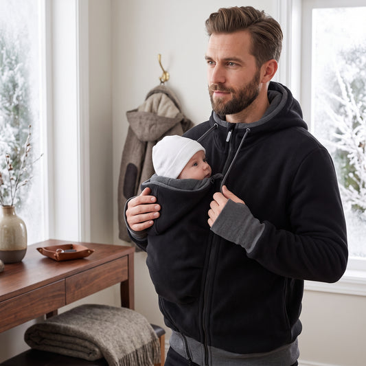 Little Manta Babywearing Kangaroo Hoodie