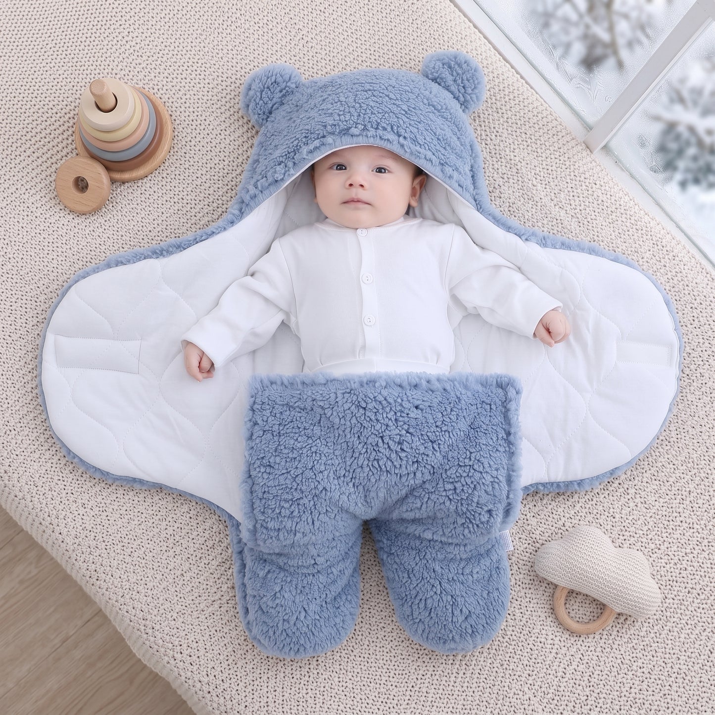 Little Manta Snug Newborn Sleeping Bag