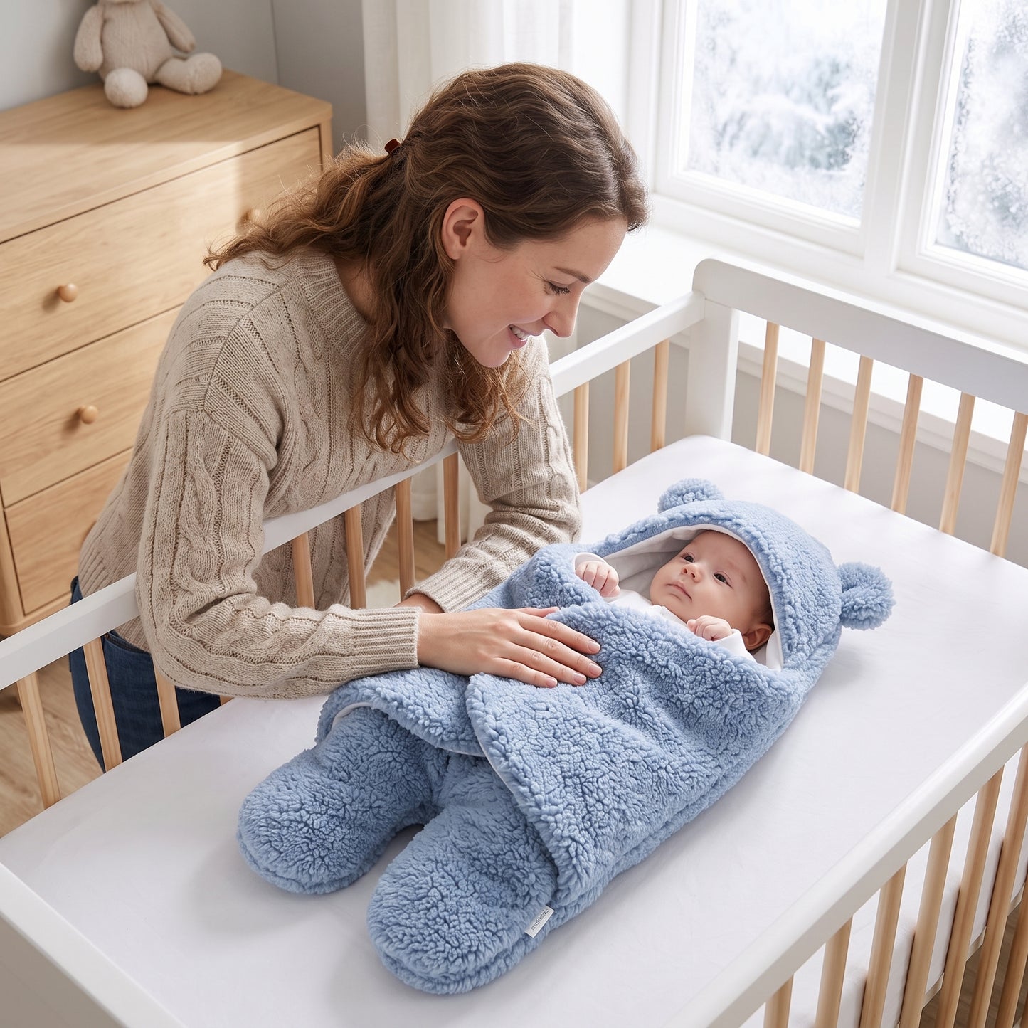Little Manta Snug Newborn Sleeping Bag