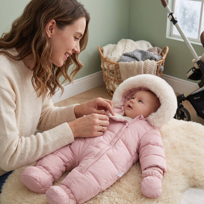 Little Manta Cozy Baby Winter Jumpsuit