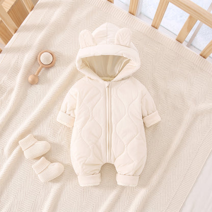Little Manta Cotton Baby Winter Romper