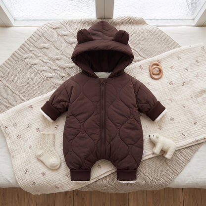 Little Manta Cotton Baby Winter Romper