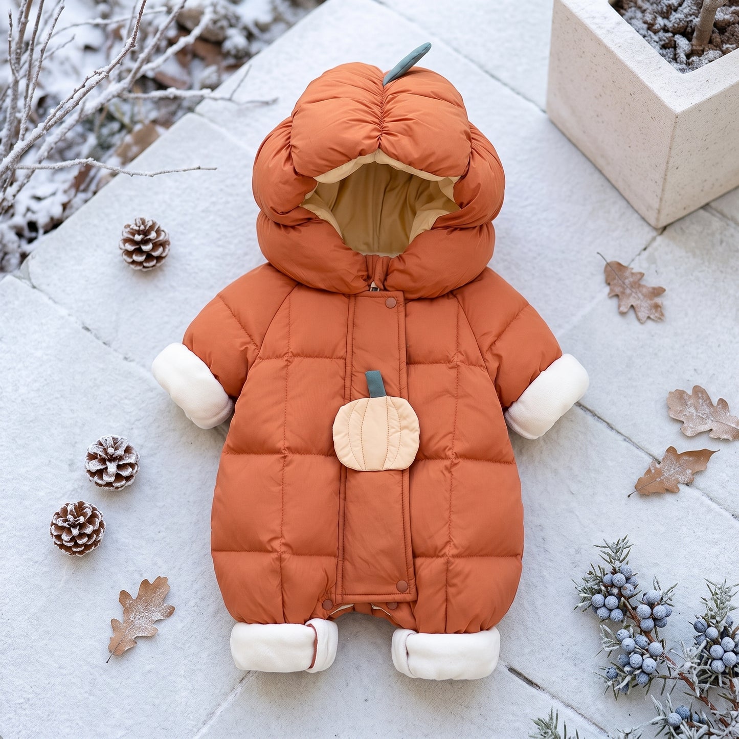 Little Manta Puffy Baby Down Jacket