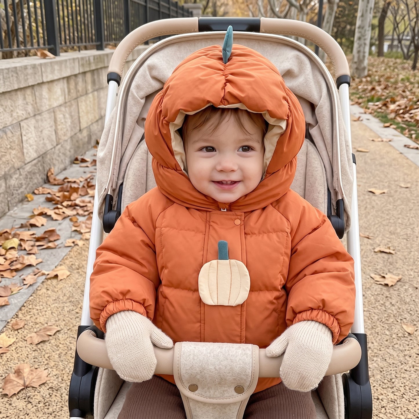 Little Manta Puffy Baby Down Jacket