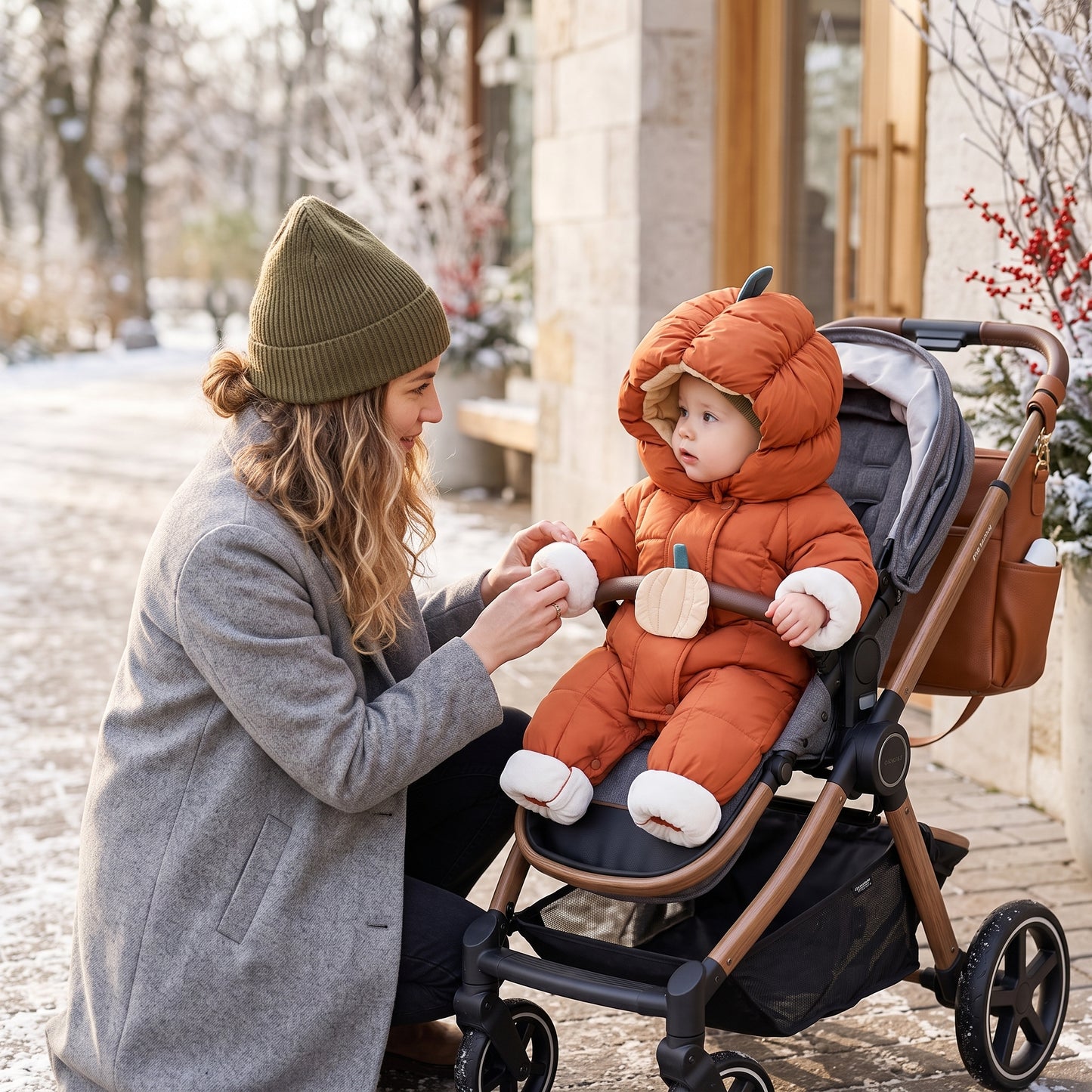 Little Manta Puffy Baby Down Jacket