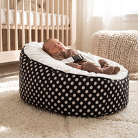 Black Polka Dot