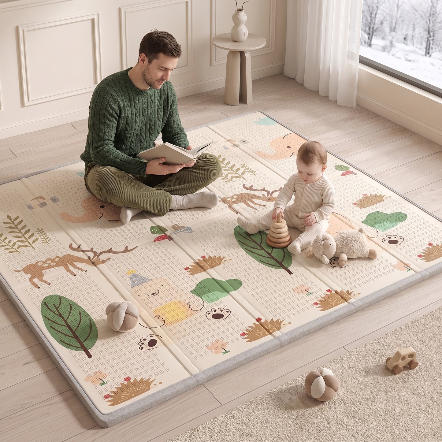 Little Manta Foldable Baby Playpen