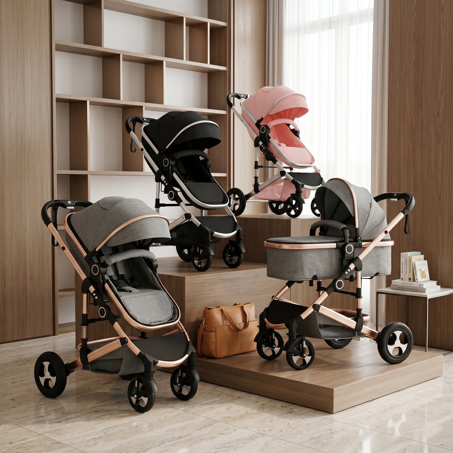 Little Manta 2-in-1 Baby Stroller