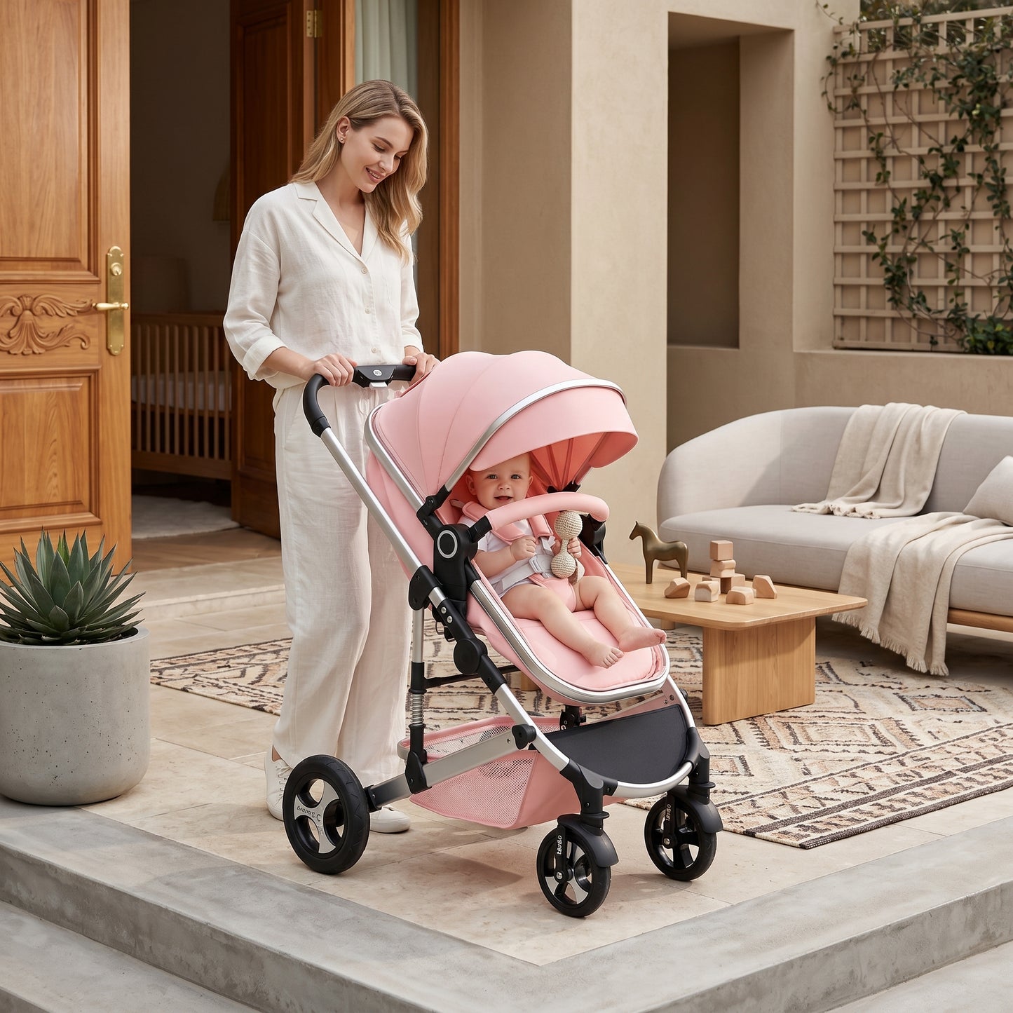 Little Manta 2-in-1 Baby Stroller