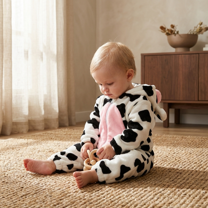 Little Manta Animal Fleece Onesie