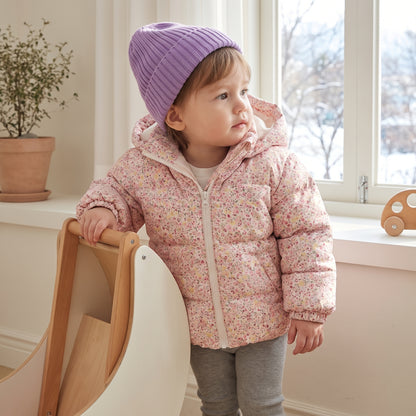 Little Manta Floral Baby Down Jacket