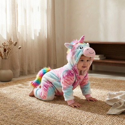 Little Manta Animal Fleece Onesie