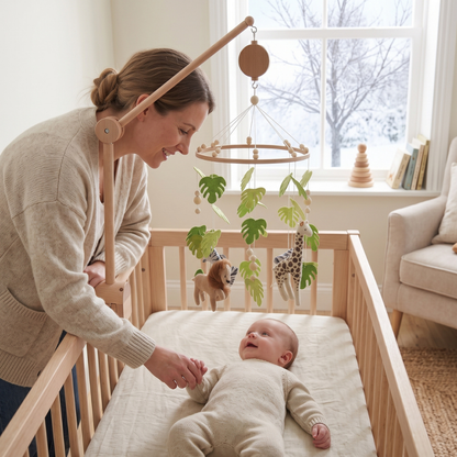 Little Manta Wren Baby Crib Mobile