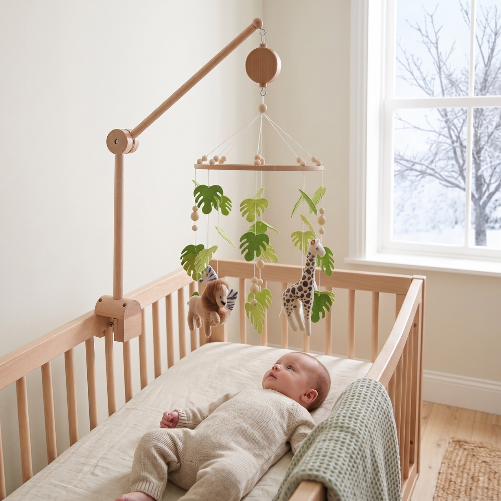 Little Manta Wren Baby Crib Mobile