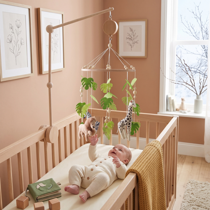 Little Manta Wren Baby Crib Mobile