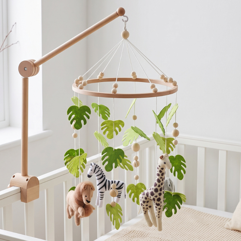 Little Manta Wren Baby Crib Mobile