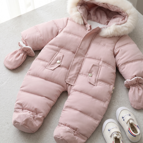 Little Manta Hooded Winter Romper