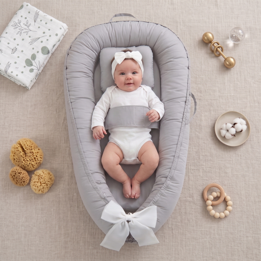 Little Manta Swaddle Wing Baby Lounger