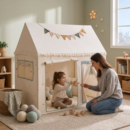 Little Manta Cottage Kids Play Tent