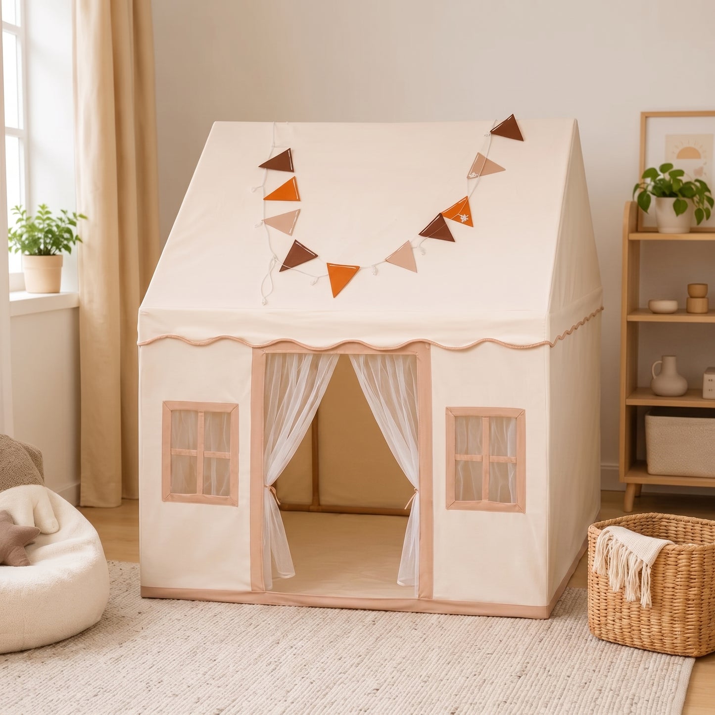 Little Manta Cottage Kids Play Tent