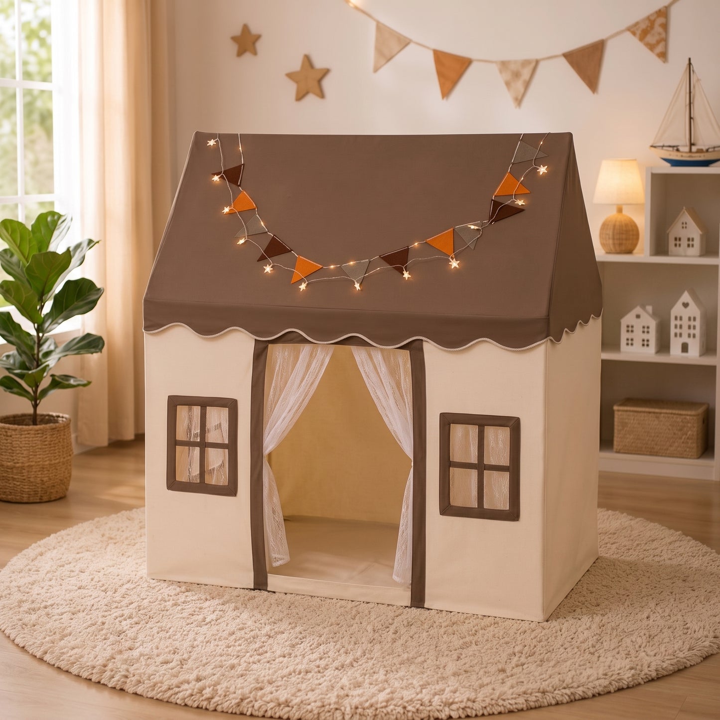 Little Manta Cottage Kids Play Tent