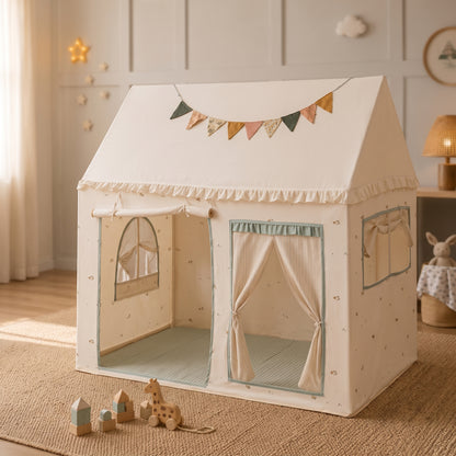 Little Manta Cottage Kids Play Tent