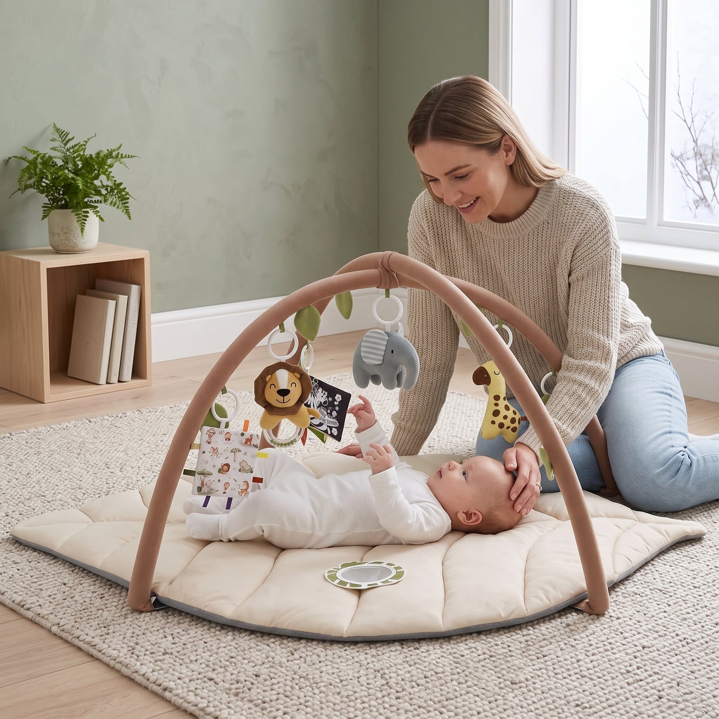 Little Manta Fern Baby Play Gym