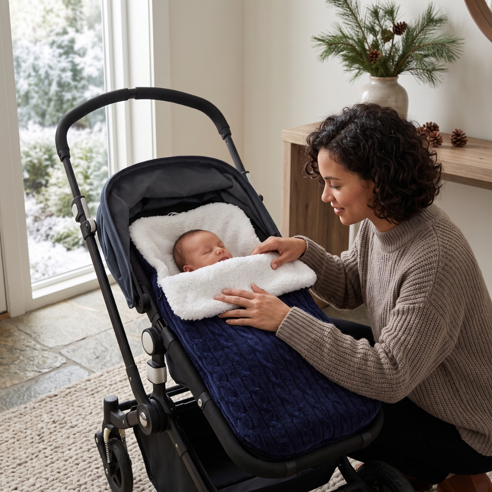 Little Manta Velvet Baby Sleep Sack