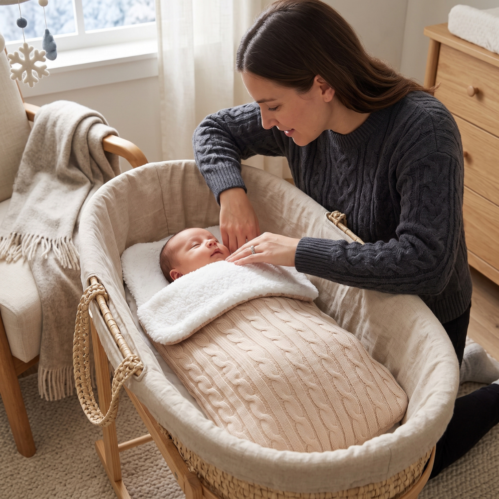 Little Manta Velvet Baby Sleep Sack