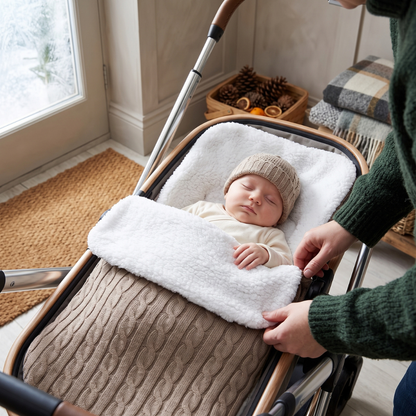 Little Manta Velvet Baby Sleep Sack