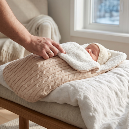 Little Manta Velvet Baby Sleep Sack