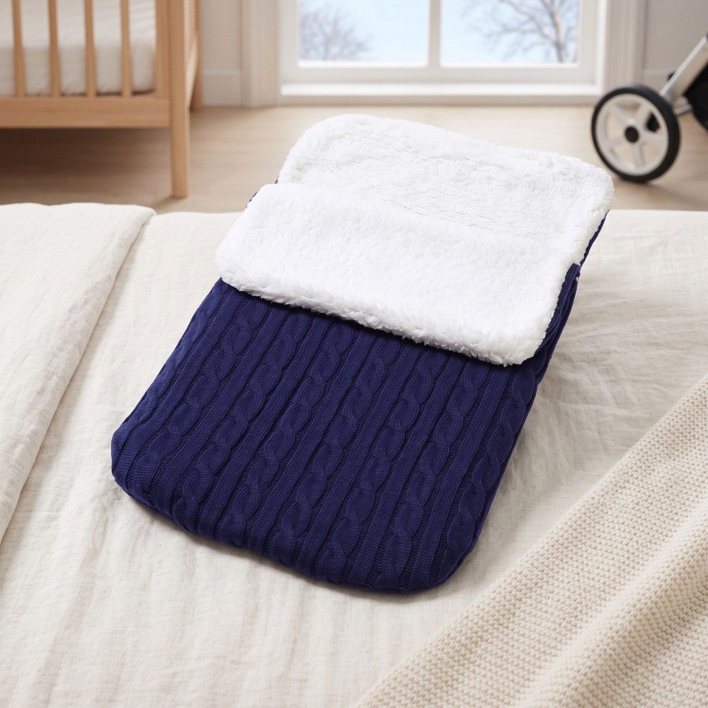 Little Manta Velvet Baby Sleep Sack