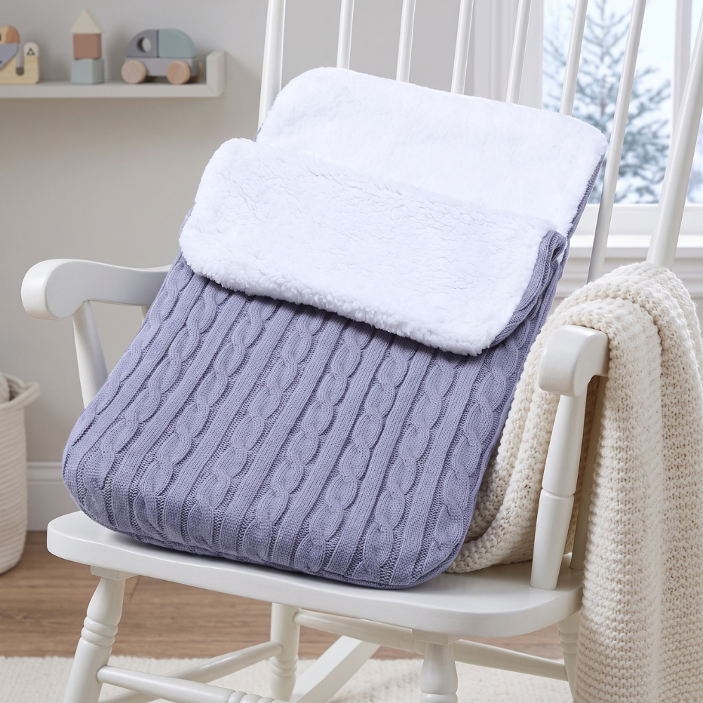 Little Manta Velvet Baby Sleep Sack