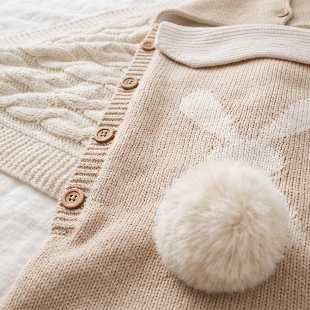 Little Manta Bunny Knit Sleep Sack