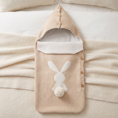 Little Manta Bunny Knit Sleep Sack