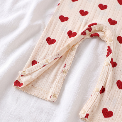 Little Manta Meadow Baby Cotton Jumpsuit