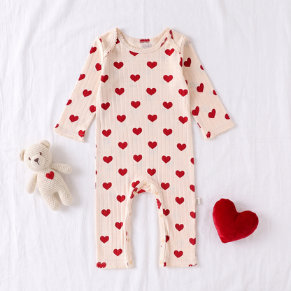 Little Manta Meadow Baby Cotton Jumpsuit