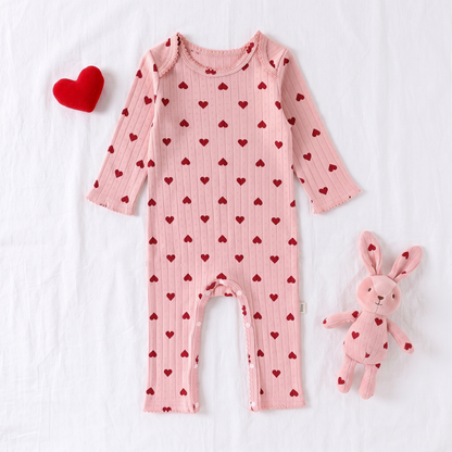 Little Manta Meadow Baby Cotton Jumpsuit
