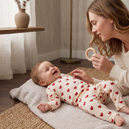 Little Manta Meadow Baby Cotton Jumpsuit