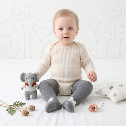 Little Manta Poppy Baby Girl Tights