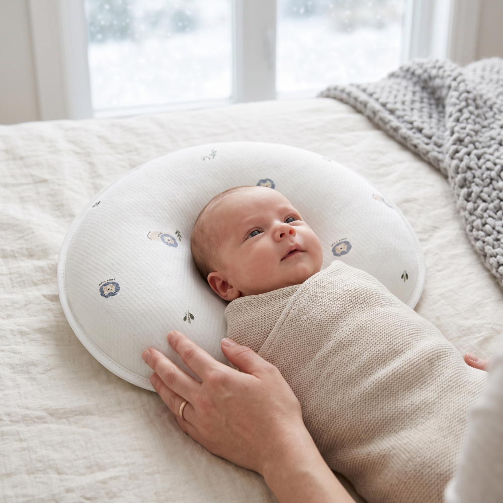 Little Manta Dome Baby Head Pillow