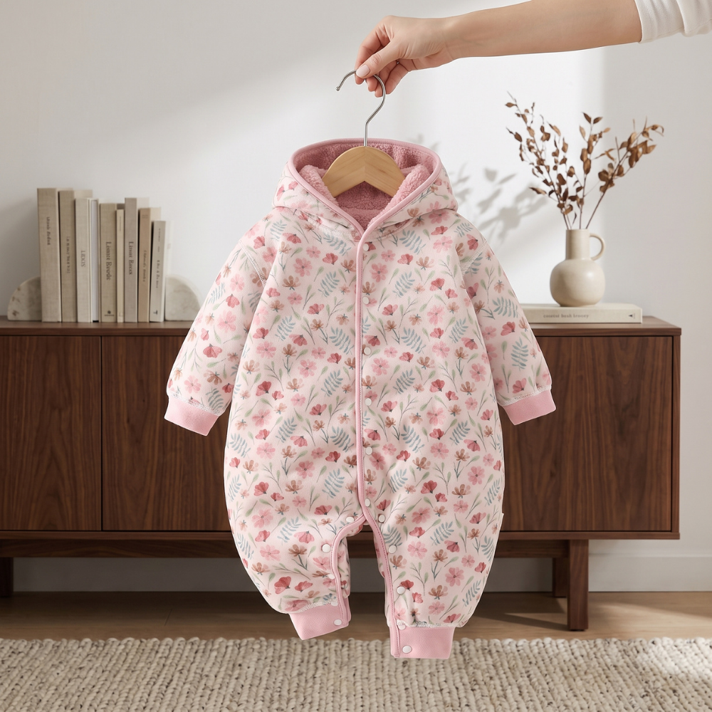 Little Manta Baby Fleece Romper