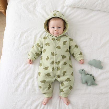 Little Manta Baby Fleece Romper
