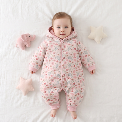 Little Manta Baby Fleece Romper