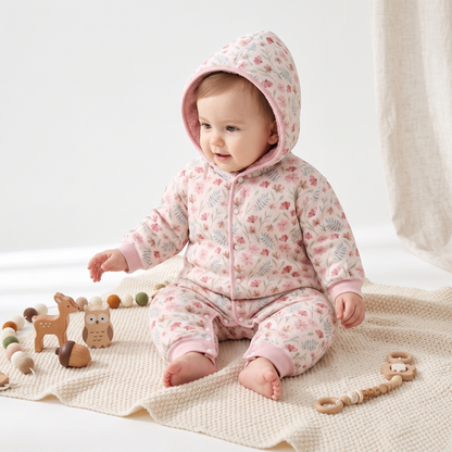 Little Manta Baby Fleece Romper