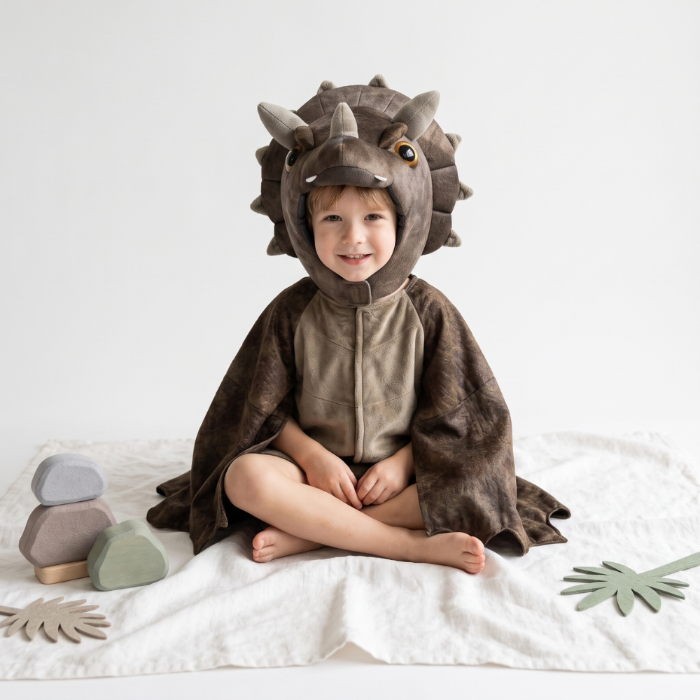Little Manta Rawr Kids Dinosaur Cape