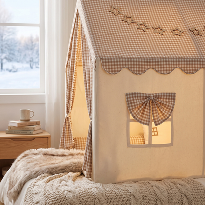 Little Manta Castle Kids Bed Tent